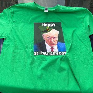 Saint Patricks T Shirt Donald Trump